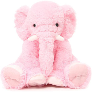<span class=keywords><strong>Peluche</strong></span> Amazon Adorable gris de <span class=keywords><strong>peluche</strong></span> de juguete suave de <span class=keywords><strong>peluche</strong></span> de color rosa bebé elefante - Product Image 5