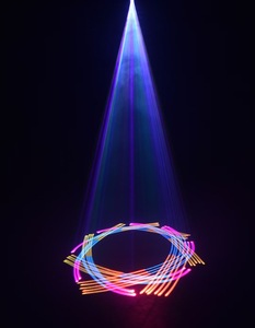 DJ 5W RGB hoạt hình ánh sáng laser dẫn ánh sáng dẫn ánh sáng phù hợp với tất cả các bé lớn hiển thị - Product Image 5