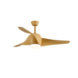 Modern Minimalist <b>Ceiling</b> <b>Fan</b> Light With Led Fixed Blade For Living Room And Dining Room - Product Image 3
