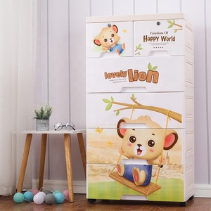 Cajones <span class=keywords><strong>de</strong></span> plástico con diseño <span class=keywords><strong>de</strong></span> dibujos animados <span class=keywords><strong>para</strong></span> dormitorio <span class=keywords><strong>de</strong></span> niños, <span class=keywords><strong>organizador</strong></span> <span class=keywords><strong>de</strong></span> juguetes <span class=keywords><strong>de</strong></span> 5 capas, cajones <span class=keywords><strong>de</strong></span> almacenamiento <span class=keywords><strong>de</strong></span> <span class=keywords><strong>ropa</strong></span> <span class=keywords><strong>de</strong></span> bebé, venta al por mayor - Product Image 3