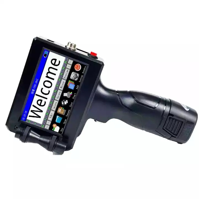 Factory Price 4.3 Inch Touch Screen Handheld Inkjet Printer With Multi Language