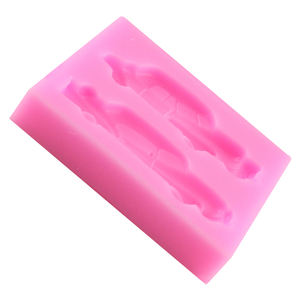 Stampo in Silicone per <span class=keywords><strong>Torte</strong></span> a Forma Rettangolare 3D con 2 Diverse Texture Vintage Classiche, Imitazione di Auto d'Epoca, Grafica Fai-da-Te - Product Image 3