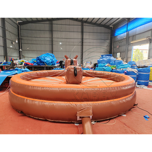 Nuevo Diseño de Juego Inflable de Toreo Redondo, Impulsado por la Energí<span class=keywords><strong>a</strong></span> Humana, Juego Interactivo de <span class=keywords><strong>Toro</strong></span> Inflable para Niños - Product Image 3