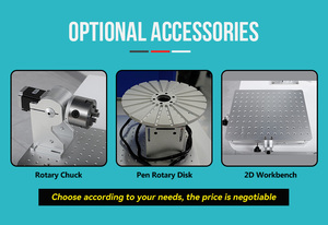 Machine portative d'inscription de laser de fibre de Raycus 50W Raycus 20W/10W pour la gravure en métal de bijoux de pièce soutient le graphique de BMP AI DWG - Product Image 5