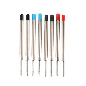 2024 Various colors Refills of Ballpoint pen Roller 0.5mm Gel ink Pen Leather and Metal pen refill Replacement refills collection