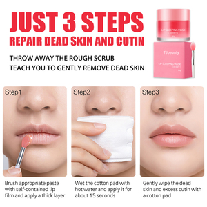 Mascarilla <span class=keywords><strong>Labial</strong></span> Hidratante y Voluminizadora <span class=keywords><strong>con</strong></span> <span class=keywords><strong>Ácido</strong></span> <span class=keywords><strong>Hialurónico</strong></span> Cristalino para el Cuidado <span class=keywords><strong>Labial</strong></span> Natural de Marca Privada, <span class=keywords><strong>Bálsamo</strong></span> Humectante e Iluminador - Product Image 5