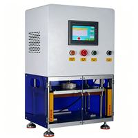 Machine de capsulage automatique pneumatique pour bouteilles, idéale pour les petites lignes de production