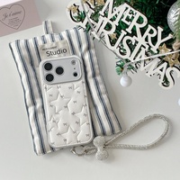Étui en similicuir antichoc pour iPhone 17 Pro Max, motif animalier étoilé plein écran, avec chaîne en strass, compatible iPhone 15/16 Pro, pour femme