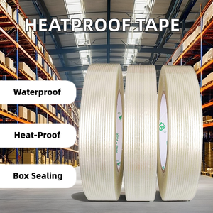 Chất Lượng Cao Tự Dính Sợi Thủy Tinh Băng <span class=keywords><strong>Jumbo</strong></span> Cuộn Mà Không Có Dư Lượng Áp Lực Nhạy Cảm Cách Điện Mặt Nạ Băng Cho Gói - Product Image 3