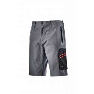 DIADORA UTILITY - 702.170018-75047/L <b>Work</b> <b>shorts</b> <b>STRETCH</b> ISO 13688:2013, grey - EAN 8301038587009 <b>WORK</b> TROUSERS <b>WORK</b> <b>SHORTS</b> - Product Image 1