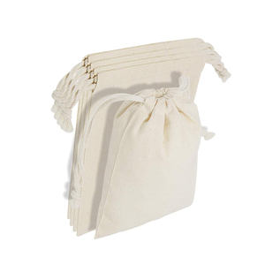 Eco-Friendly Reusable <b>Drawstring</b> Bags with Custom Logo for Packaging and Storage - Product Image 1