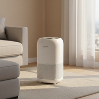 Purificateur d'air électrique domestique commercial, filtre HEPA 13, éliminateur d'odeurs de fumée, capteurs intelligents, garantie 1 an, certifié CE RoHS