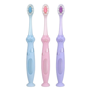 Brosse à dents pour enfants Sanfeng en forme de patte de chat, poils doux en nylon, couleur personnalisable, usage domestique, OEM ODM - Product Image 4
