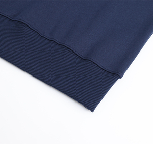 Sudadera con capucha para hombre, cuello redondo, talla grande, informal, bordada, 100% algodón, con logo, peso pesado, venta al por mayor - Product Image 4