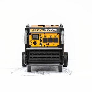 เครื่องกำเนิดไฟฟ้าเบนซินแบบพกพา น้ำหนักเบา 5KW 5.5KW <span class=keywords><strong>ราคา</strong></span>ดีที่สุด 220V 50Hz เงียบ สตาร์ทอัตโนมัติ - Product Image 4