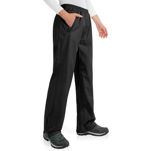 Pantalones de lluvia plegables para mujer, ligeros, impermeables, transpirables, resistentes al viento, con bolsillos con cremallera, para senderismo y actividades al aire libre - Product Image 2