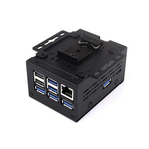 علبة صناعية معدنية ألومنيوم مثبتة على الحائط بشعار مخصص من المصنع ، الكل في واحد للتوت بي 5 مع لوح توسعة - Product Image 3