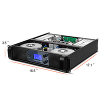 Amplificateur de puissance Depusheng PM1000 haute puissance 1000w 2 canaux pour KTV, concert commercial, réunion, voiture