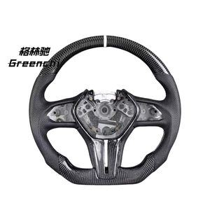 <span class=keywords><strong>Volant</strong></span> personnalisé en fibre de carbone pour Infiniti Q50 Q60 QX50 QX60, forme <span class=keywords><strong>F1</strong></span>, cuir, fabrication OEM - Product Image 5