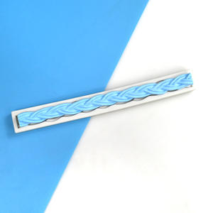 Stampo <span class=keywords><strong>in</strong></span> Silicone per Decorazioni di Torte, Cioccolato e Aromaterapia, con Motivi a Nuvola, Corda Intrecciata e Piastrelle a Muro - Product Image 4