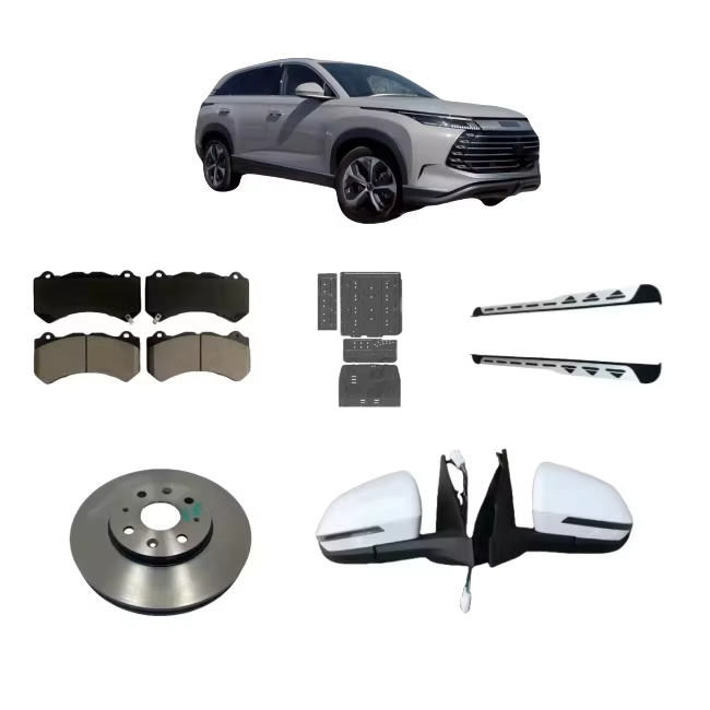 Factory Wholesale Car Accessories Suspension Shock Absorber Headlight Steering Wheel Filter Brake Pad Disc Arm for BYD Frigate