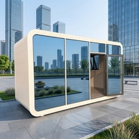Maisons conteneurs Airbnb en gros pour l'industrie chinoise, maisons-cabines Apple, maisons-capsules