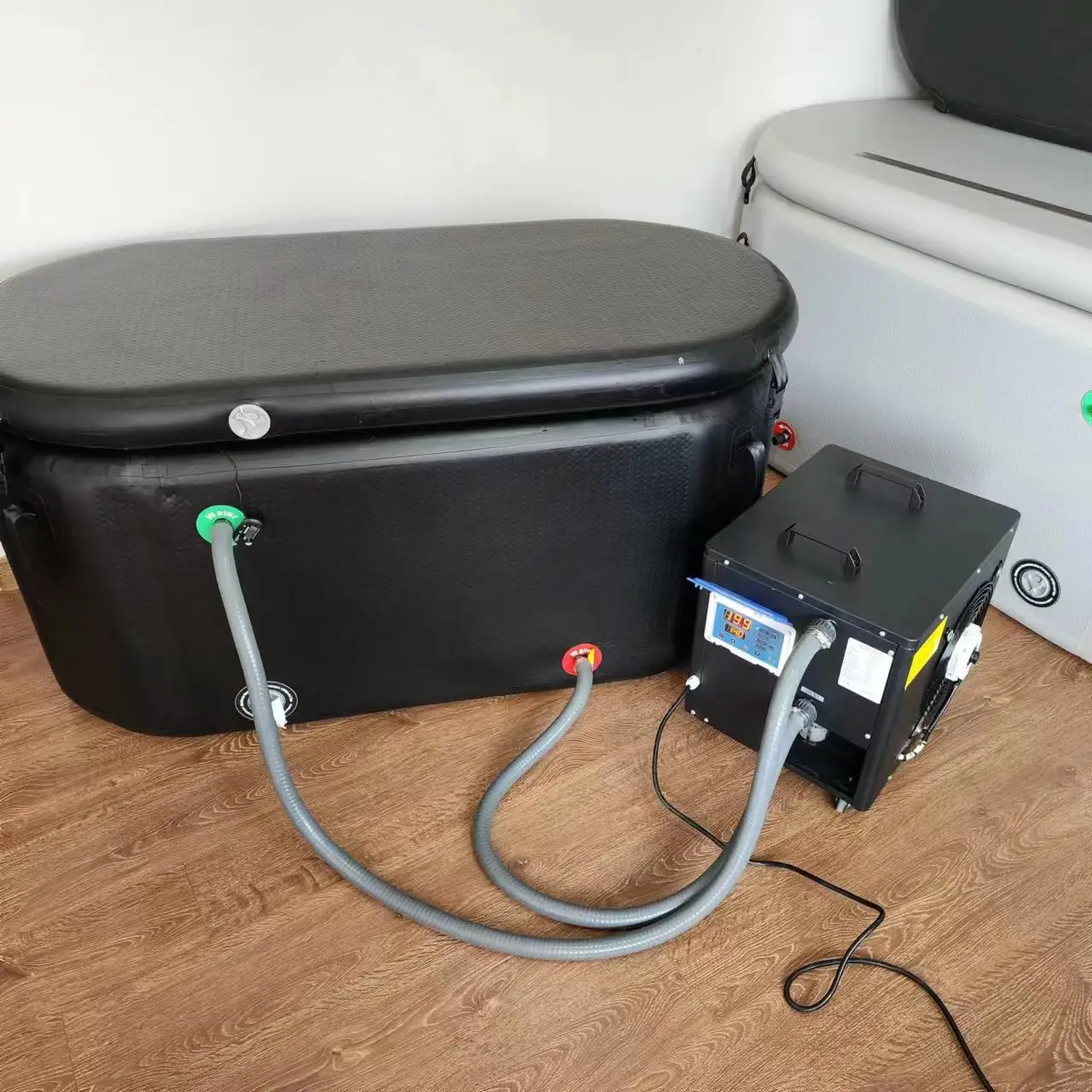 Novo Design Mergulho a Frio Banheira Chiller Ice tub Esterilização Ozônio Water Chiller