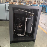 Compresseur d'air industriel robuste à vis de couplage, moteur 4KW/5KW/7KW/11KW, 220V/380V AC/DC, 500 litres