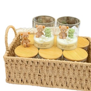 Vela Aromática de <span class=keywords><strong>Cera</strong></span> de Soja con Forma de Oso, Decoración para el Hogar, Recuerdo, Venta al por Mayor - Product Image 4