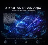 Herramienta de Diagnóstico para Autos XTOOL Anyscan A30X, Escáner Bidireccional OBD Bluetooth, Código DTC, Auto VIN, Más de 5000 Autos, Actualización Gratuita de por Vida