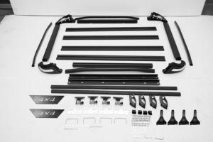 Portaequipajes <span class=keywords><strong>Universal</strong></span> de aleación de aluminio de alta calidad para techo de coche, cesta de techo, portaequipajes, portaequipajes con luz, - Product Image 2