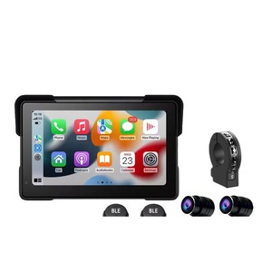 Camera hành trình xe máy <span class=keywords><strong>7</strong></span> <span class=keywords><strong>inch</strong></span> với màn hình chiếu không dây CarPlay, độ phân giải cao, chống nước, tích hợp định vị <span class=keywords><strong>GPS</strong></span> - Product Image 5