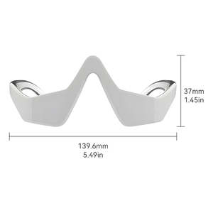 Masseur oculaire professionnel à micro-courant, design 3D pour réduire les rides et les poches sous les yeux - Product Image 6