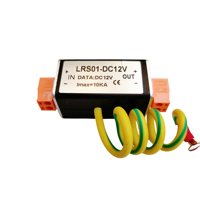 Dispositif de protection contre la foudre monocanal, flambant neuf et de haute qualité, LRS01-DC12V