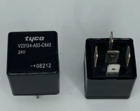 Relais automobile TE 5 broches V23134 A53 C643 24V SPDT Mini ISO pour remplacement du système électrique de camion et de véhicule