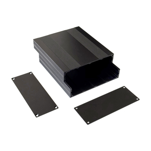 OEM nhôm không thấm nước bao vây cho PCB, đen anodized CNC Trường hợp với Giao hàng nhanh - Product Image 3