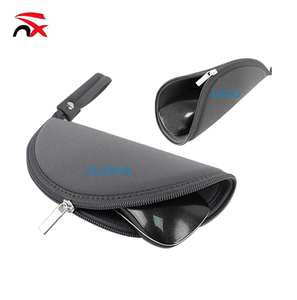 Benutzerdefiniertes Logo Neopren-Maus-Tragetasche Tragbare Reißverschluss-Aufbewahrungshülle Weiche Wasserdichte Tasche für Reisen und Täglichen Gebrauch - Product Image 5