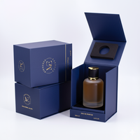 Boîtes de parfum de luxe vides en carton rigide personnalisées avec logo, 30 ml, 50 ml, pour petites entreprises