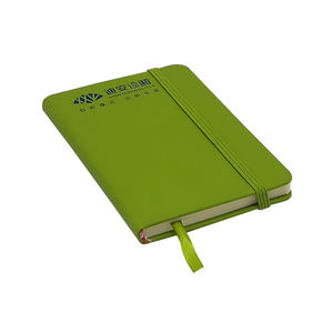 Carnet en cuir PU à couverture rigide de taille A5/A6 minimaliste, fermeture à bande élastique, écologique pour l'écriture, journal de voyage personnel - Product Image 5