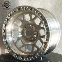 Nouvelles Jantes Tout-Terrain en Gros 15-19" 4x100/5x112/5x114.3 Flow Formed 5 Branches pour Patrol Y61/Y60/Ram 1500-3500