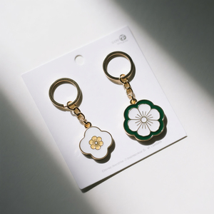 <b>Custom</b> Printed Metal Enamel <b>Keychains</b> with Clear Dome for Photographic Detail - Product Image 2