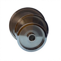Roues de meulage, d'ébavurage et d'affûtage CBN personnalisées en acier matriciel 80 # -1200 #   Outil en acier pour couteau