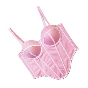 Nuevo Sujetador Sin Tirantes con Efecto Escarchado, Corsé Moldeador con Varillas, Lencería Sexy para Mujer, Corsé Estilo Corte - Product Image 1