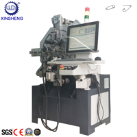 Goupilles de sûreté universelles de trombone de fil de CNC 10 axes avec affûter la sonde faisant la machine à cintrer les fils