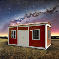 Maison conteneur mobile de luxe moderne et respirante, démontable, pour usage bureautique, avec salle de bain extérieure, dotée de panneaux sandwich en acier