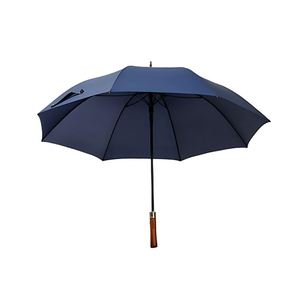 Vente directe usine – Parapluie publicitaire automatique 8 baleines écologique pour homme, avec poignée en bois, idéal pour la pluie, cadeau d'affaires, parapluie de golf avec logo - Product Image 2