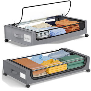 Hot-Selling Large-Capacity Customizable Color <b>Under</b>-<b>Bed</b> <b>Storage</b> Rack New Best Seller - Product Image 2