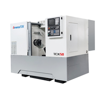 TCK50 Machine de réparation de roue en alliage à centre de tournage CNC robuste avec tension 220V Prix compétitif