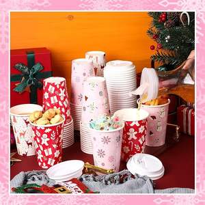 แก้วกระดาษเยื่อไม้ย่อยสลายได้ เป็นมิตรกับสิ่งแวดล้อม พร้อมโลโก้สั่งทำ ขนาด 6 ออนซ์ 7 ออนซ์ 8 ออนซ์-32 ออนซ์ สำหรับเครื่องดื่มร้อน/เย็น - Product Image 3