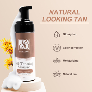 Marque privée Mousse autobronzante Éclat naturel Bronze profond Bronzage Corps pour hommes et femmes Mousse bronzante - Product Image 3